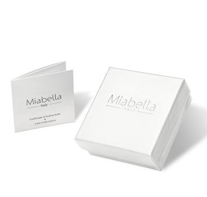 925 Sterling Silver Italian 5Mm Solid Diamond-Cut Cuban Link Curb Chain Bracelet for Men Women, Made in Italy (9.00 Inch)